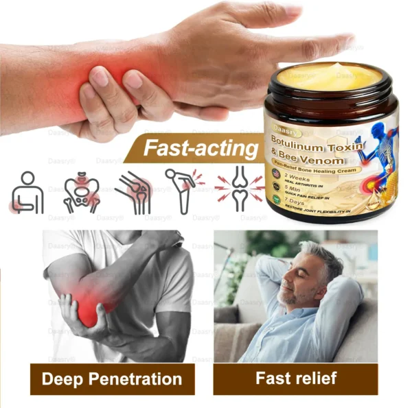 Daasry™ Botulinum Toxin & Bee Venom Pain-Relief Bone Healing Cream