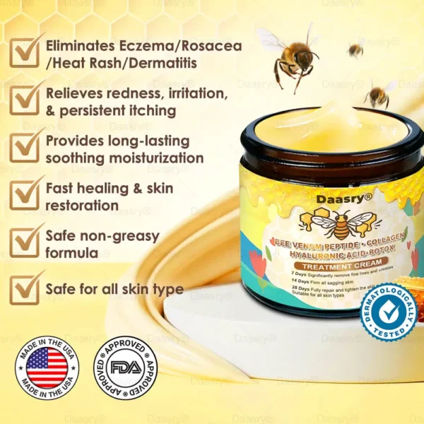 🇺🇸𝗚𝘂𝗮𝗿𝗮𝗻𝘁𝗲𝗲𝗱 𝗻𝗼 𝗿𝗲𝗰𝘂𝗿𝗿𝗲𝗻𝗰𝗲🌿𝐃𝐚𝐚𝐬𝐫𝐲® 𝐓𝐚𝐥𝐥𝐨𝐰 𝐁𝐞𝐞 𝐕𝐞𝐧𝐨𝐦 𝐒𝐤𝐢𝐧 𝐑𝐞𝐬𝐭𝐨𝐫𝐚𝐭𝐢𝐨𝐧 𝐂𝐫𝐞𝐚𝐦🇺🇸𝗠𝗮𝗱𝗲 𝗜𝗻 𝗨𝗦𝗔