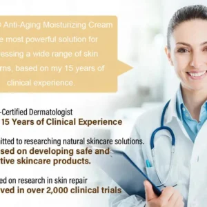 Daasry® Bee Venom Skin Repair & Anti-Aging Cream, Wrinkle Reduction, Hydrating, Brightening, Scar Healing, Sensitive Skin Relief, Even Tone