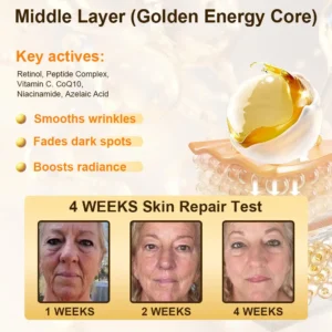 Daasry® Bee Venom Skin Repair & Anti-Aging Cream, Wrinkle Reduction, Hydrating, Brightening, Scar Healing, Sensitive Skin Relief, Even Tone